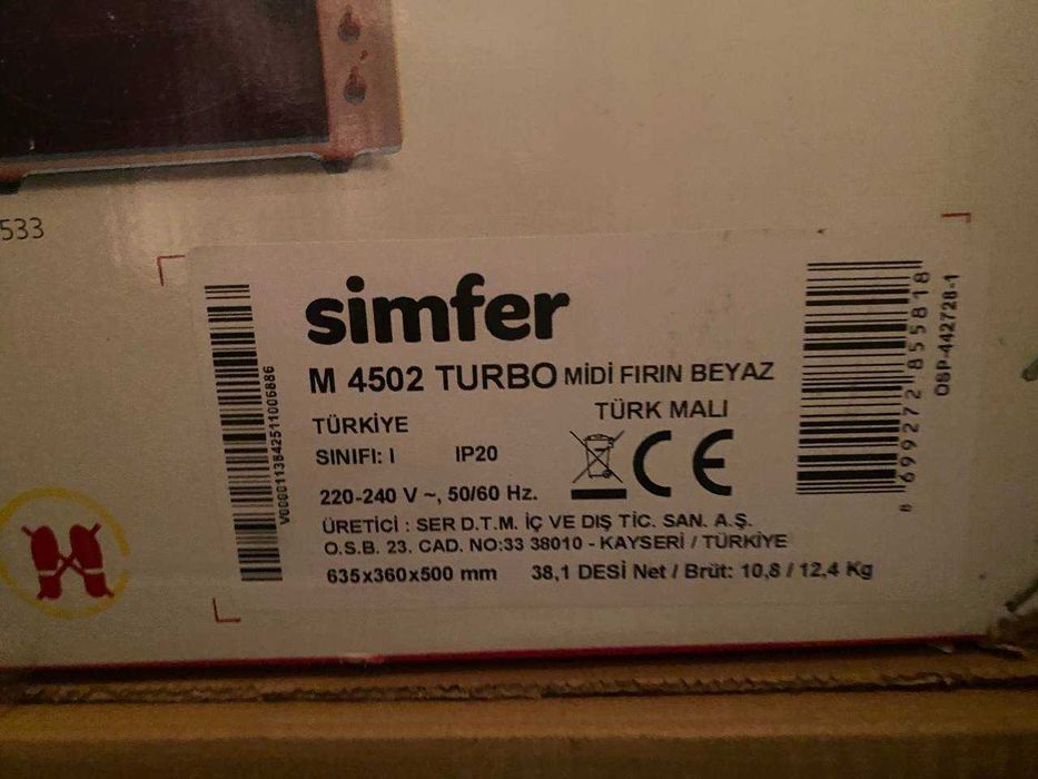 Simfer m4502  новый печ