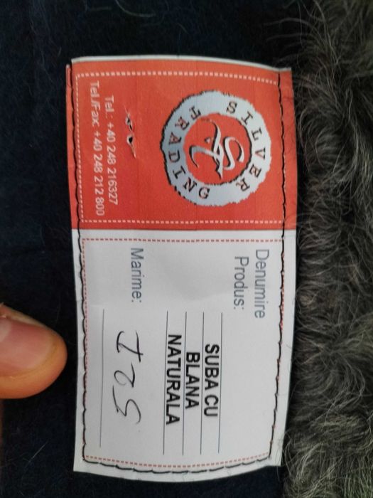 Suba de blana, haina groasa asa cum se faceau odata