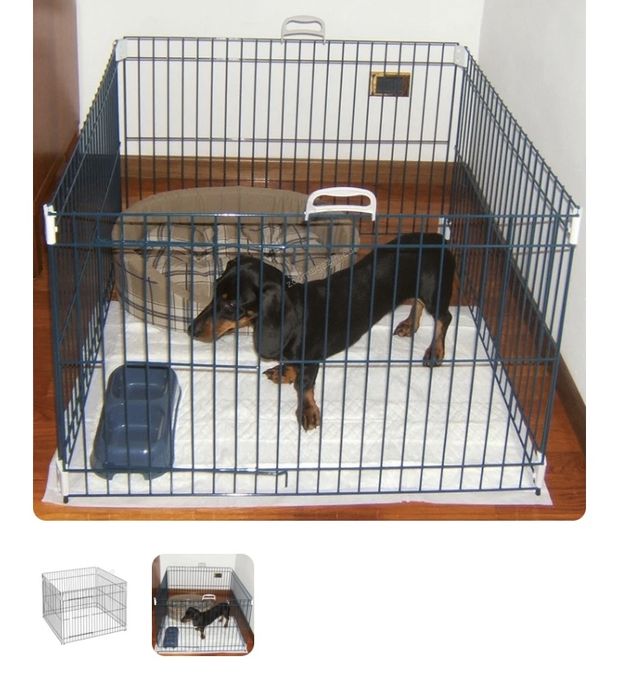 Ferplast - Dog Training - клетка за дома 80 / 80 / 62 cm