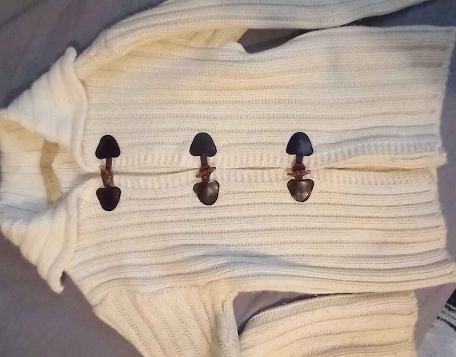 Бяла жилетка s-ка