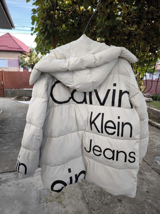 Geacă puf Calvin Klein lungă