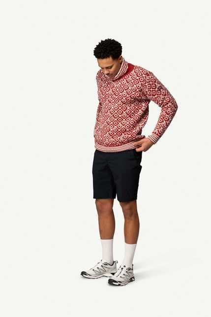 Норвежки вълнен пуловер Унисекс