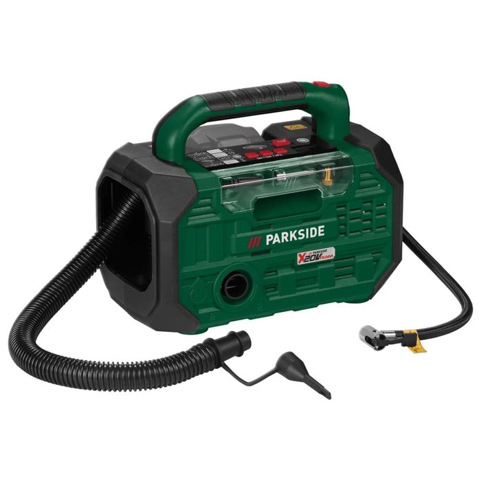 Нов Акумулаторен Компресор и Въздушна Помпа Parkside 20V.