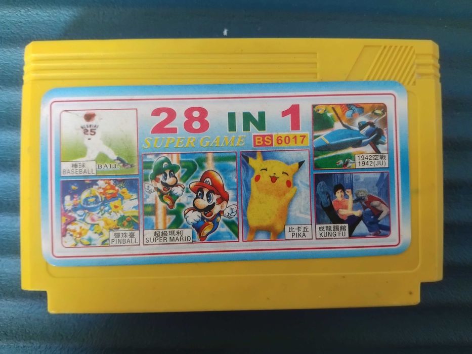 28 in 1 Super Game - дискета за телевизионна игра Nintendo / Нинтендо