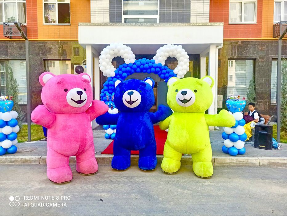 Raddomga Ayiq Teddiy quyon 150.000 so’mdan