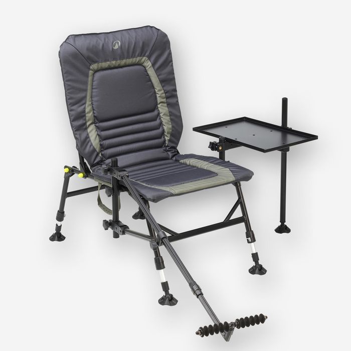 Scaun complet echipat pescuit la feeder - produs resigilat Decathlon