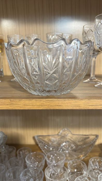 Хрусталь/вазы/стаканы