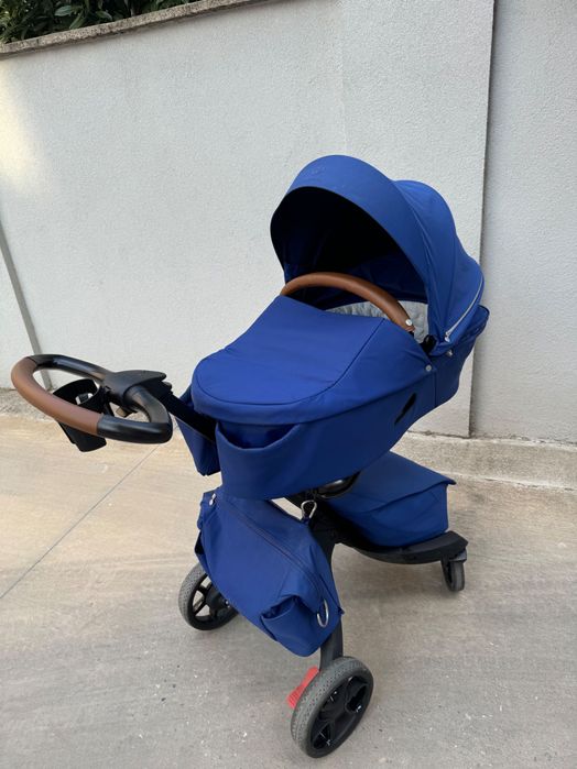 Бебешка количка Stokke® Xplory® X в син цвят