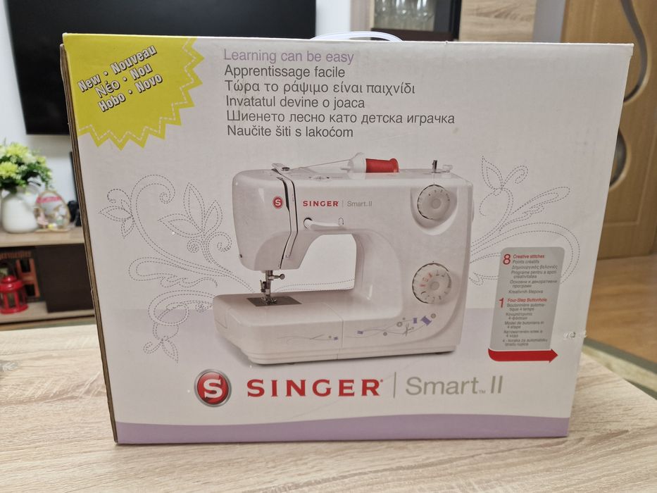 Mașină de cusut SINGER Smart II - NOUĂ, nefolosită, la cutie