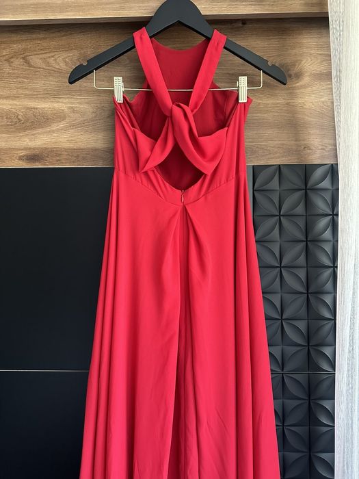 Alessa/Алеса дълга червена рокля