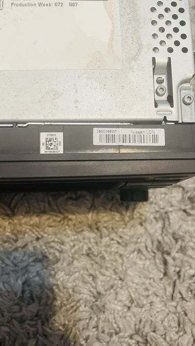 Navigatie originala nissan gashqai j10