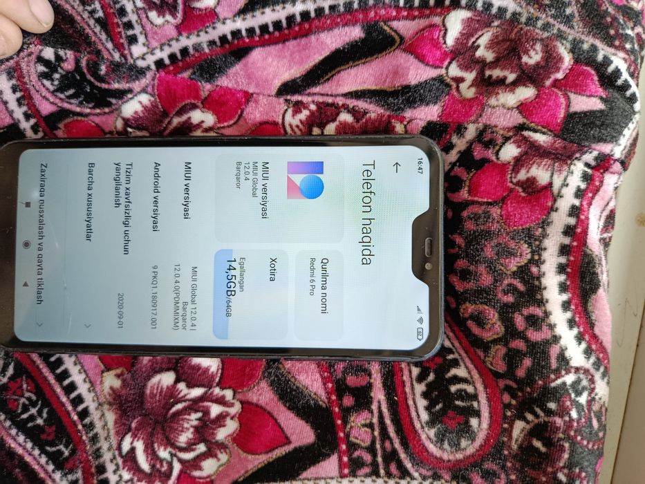 Redmi 6 pro 4/64