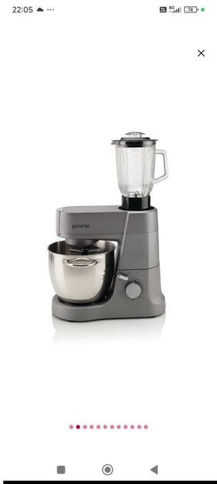 Vând robot de bucătărie Gorenje MMC1500AL