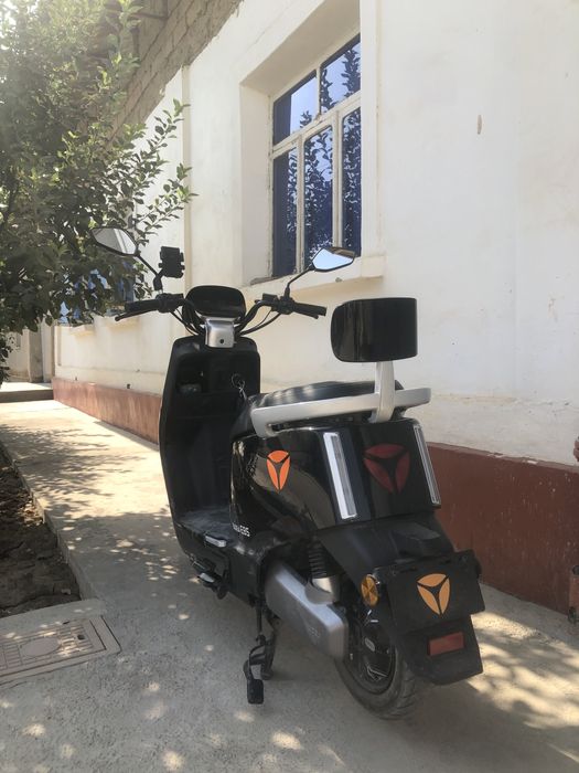 Yadea E8S 120-130 km yuradi tezligi 55 km