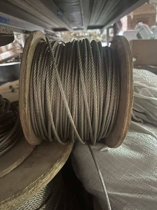 Трос нержавейка 4,5,6,7,8,10 мм