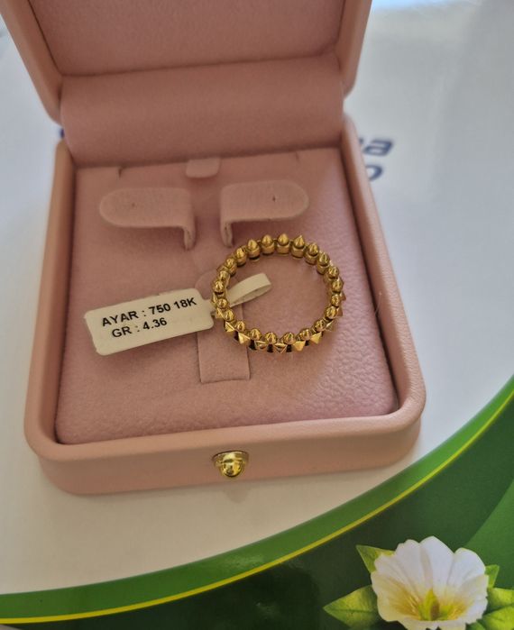 Цепь. браслет,кольцо,750 пр 18k