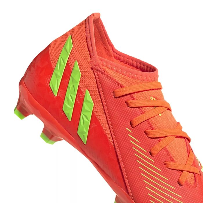 Adidas Predator Edge.3 FG J -  Solar Red
