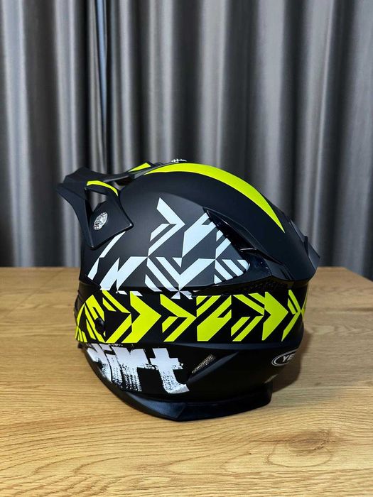Casca moto cross YEMA omologata ECE marime S 55-56 - Noua