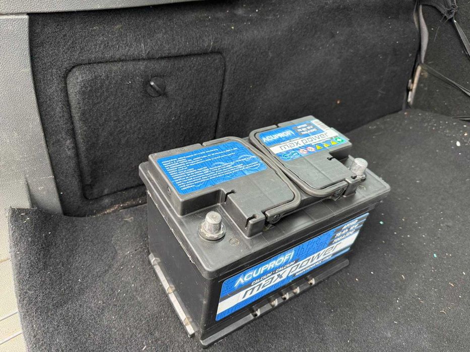 Baterie auto Acuprofi 75Ah 720A, garanție până 01/2027, ca noua
