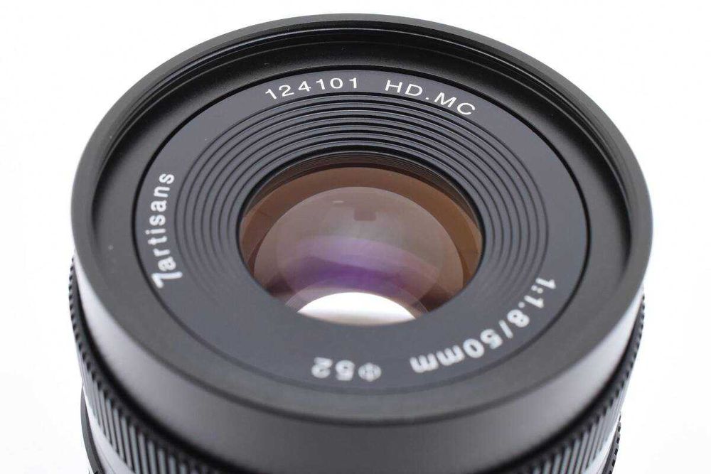 Обектив 7artisans 50mm f/1.8 - EOS M