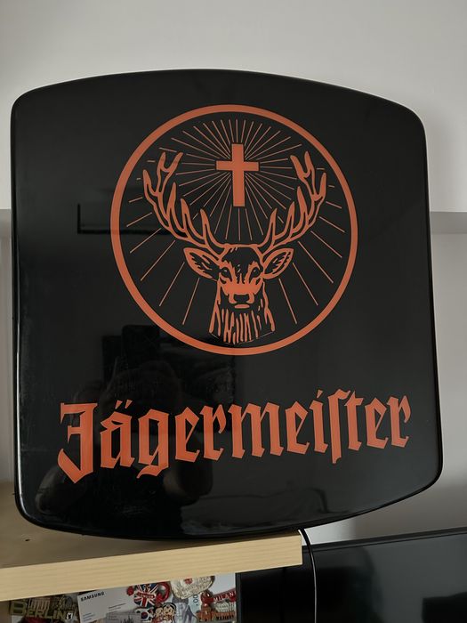 Reclama luminoasa Jagermeister