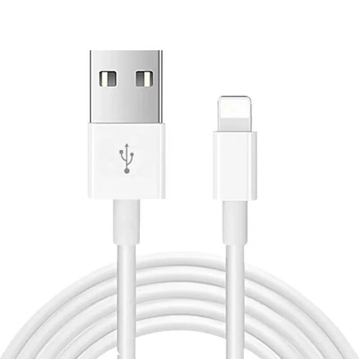 Incarcator 1A / 18W + Cablu Usb + Casti Compatibile Iphone