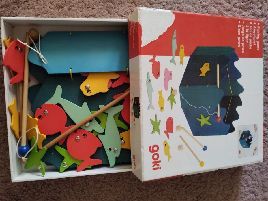 Хващане на рибки с въдици