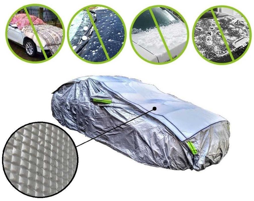 Покривало за Кола против Градушка , брезент - Размери: М/L/XL/XXL