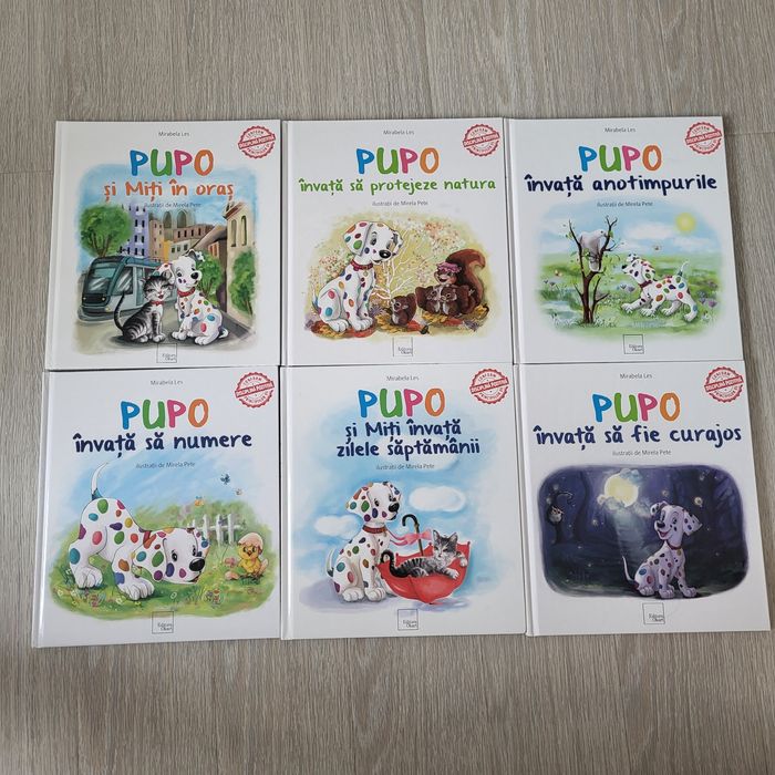 Carti pentru copii - Seria PUPO