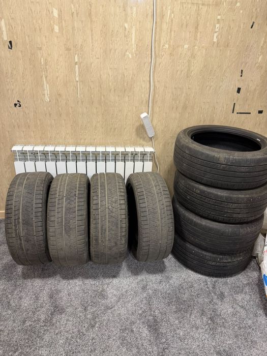 Шины летние Maxxis (235/45) и зимние Triangle (245/45)