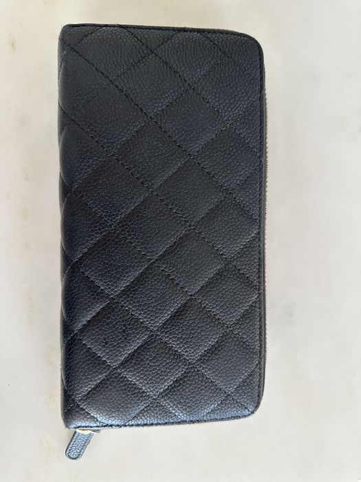 Портфейл  от естествена кожа Chanel