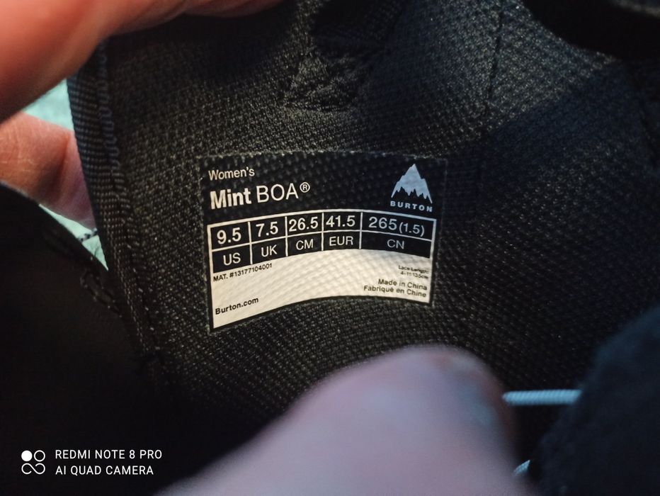 Boots snowboard femei Burton Mint BOA.