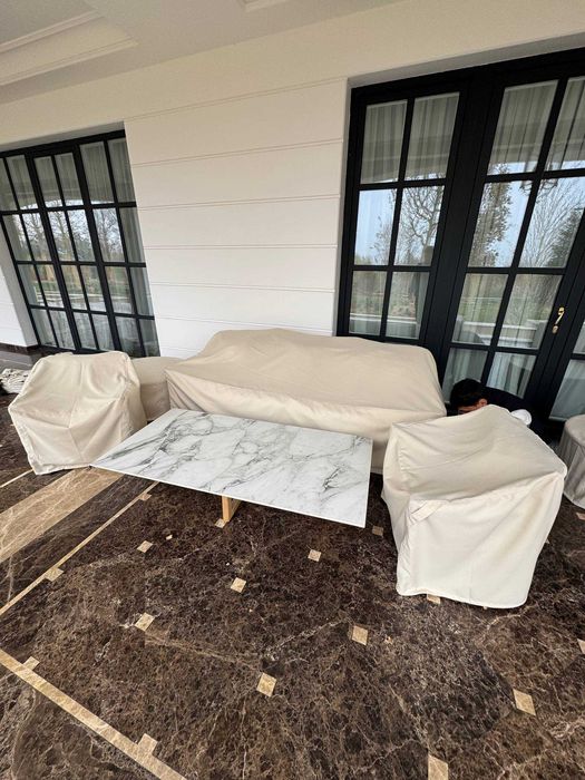 Чехол для садовой мебели — защита от дождя, солнца и пыли