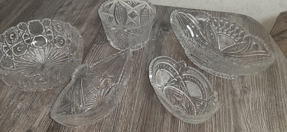 Хрусталь ваза, , лодочки.