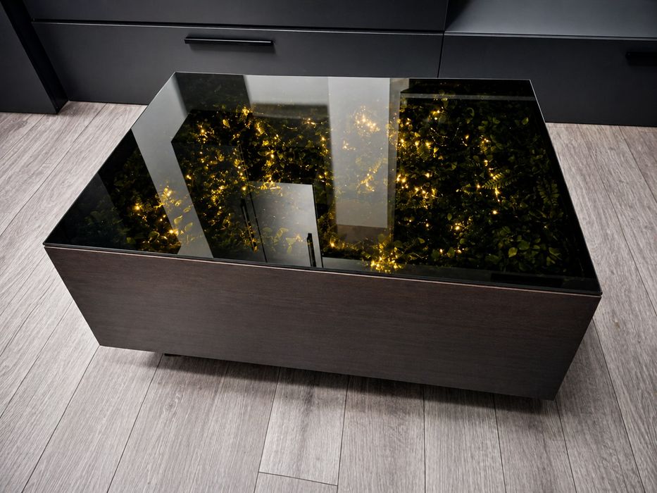 Masă de cafea cu efect infinity - Infinity Table