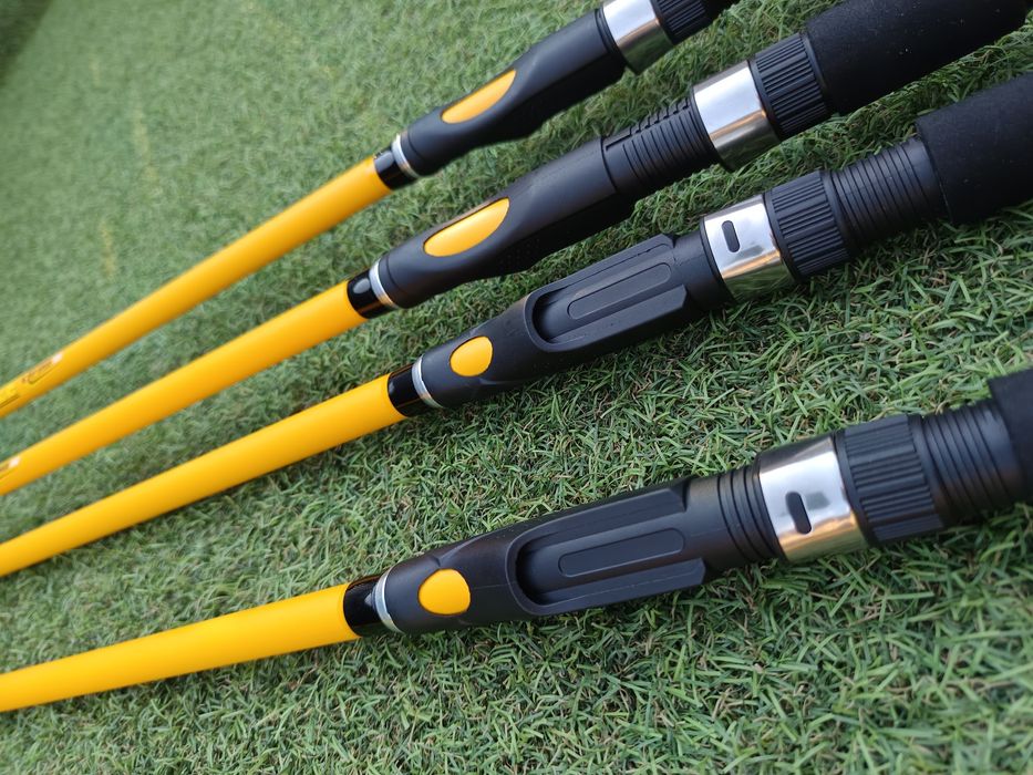 SET 4 Lansete Feeder 3.0m Pro Fl Dual Force  200 gr . + 4 Mulinete