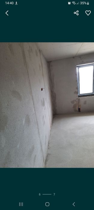 Execut tencuiala mecanizata pe baza de ipsos și var-ciment