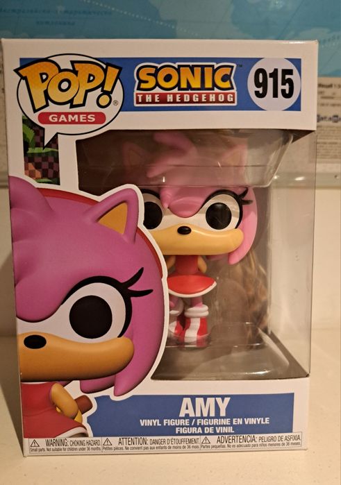Sonic и Amy Funko Pop фигурки