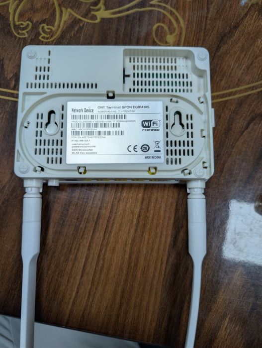 Huawei gpon модем EG8141A5