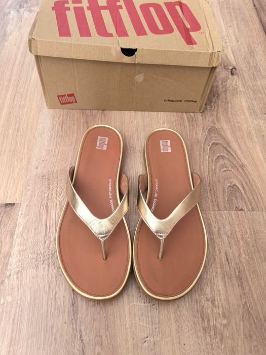 FitFlop Дамски кожени чехли