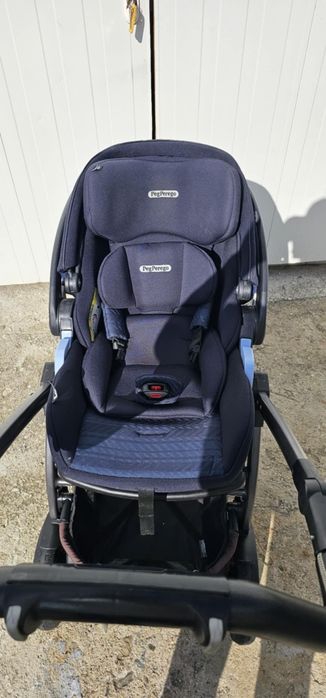 Количка Peg Perego Book с три коша и isofix база за кола