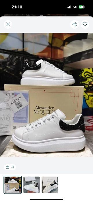 Adidasi Alexandru Mc Queen 36-40 Calitate Premium