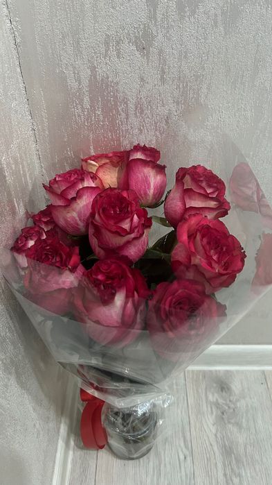 Букет нежных роз