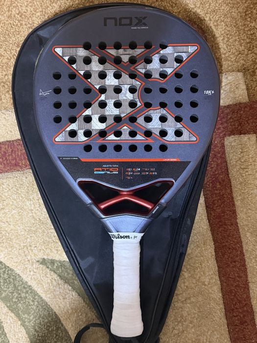 Paleta de padel Nox AT 10 18K