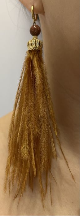 Серьги кисти