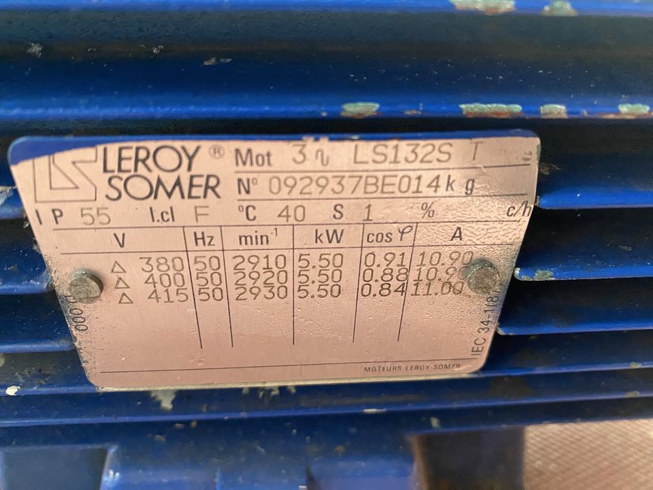 Электродвигатель 5.5кВт