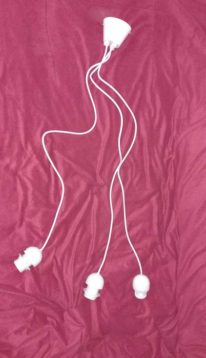 Lustră lampă suspendată cu 3 fire