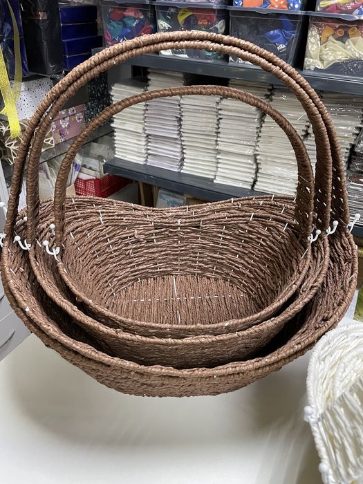 Корзины цветные