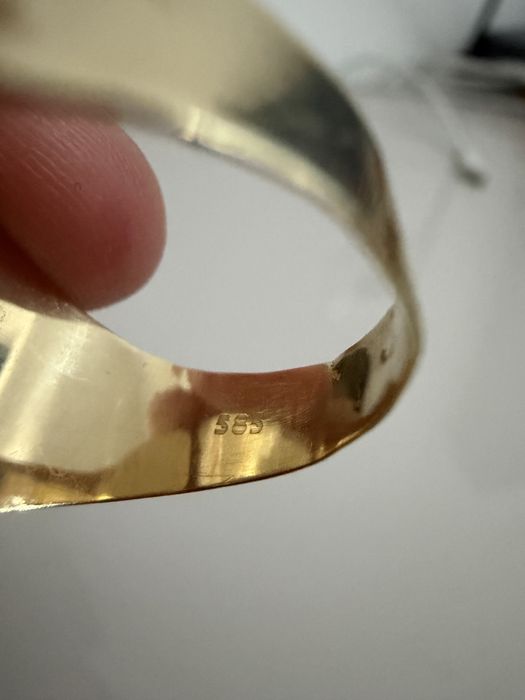 Inel Aur 14k  3,69gr Model Leu, marimea 60