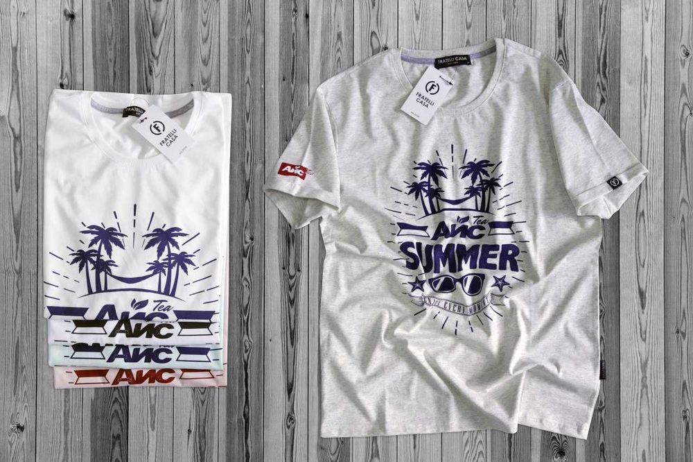 (Текстиль и трикотажы) Футболки, кепки, спецодежды.